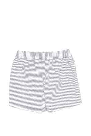 bermuda in cotone blu e bianco FENDI KIDS | BMF280AY8GF1I11